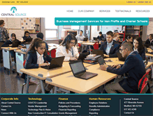 Tablet Screenshot of centralsource.org